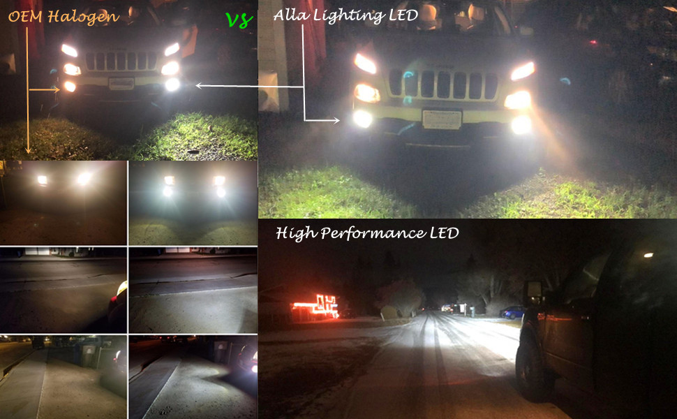 Alla-Lighting-LED-Fog-Lights-Bulbs-6000K-White-vs-halogen-lamp-Xenon